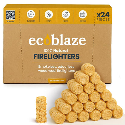 Natural Wood BBQ Firelighters – 200 Pack – product image 13