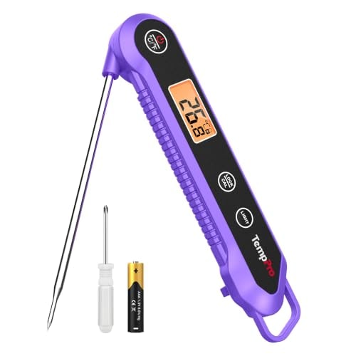 IPX6 Fast-Read Digital Meat Thermometer with Stainless Probe – product image 17