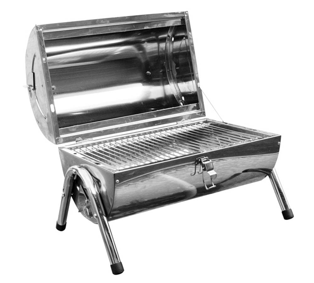 Kingfisher OUTBBQ2 Portable Barrel Charcoal BBQ – product image 1