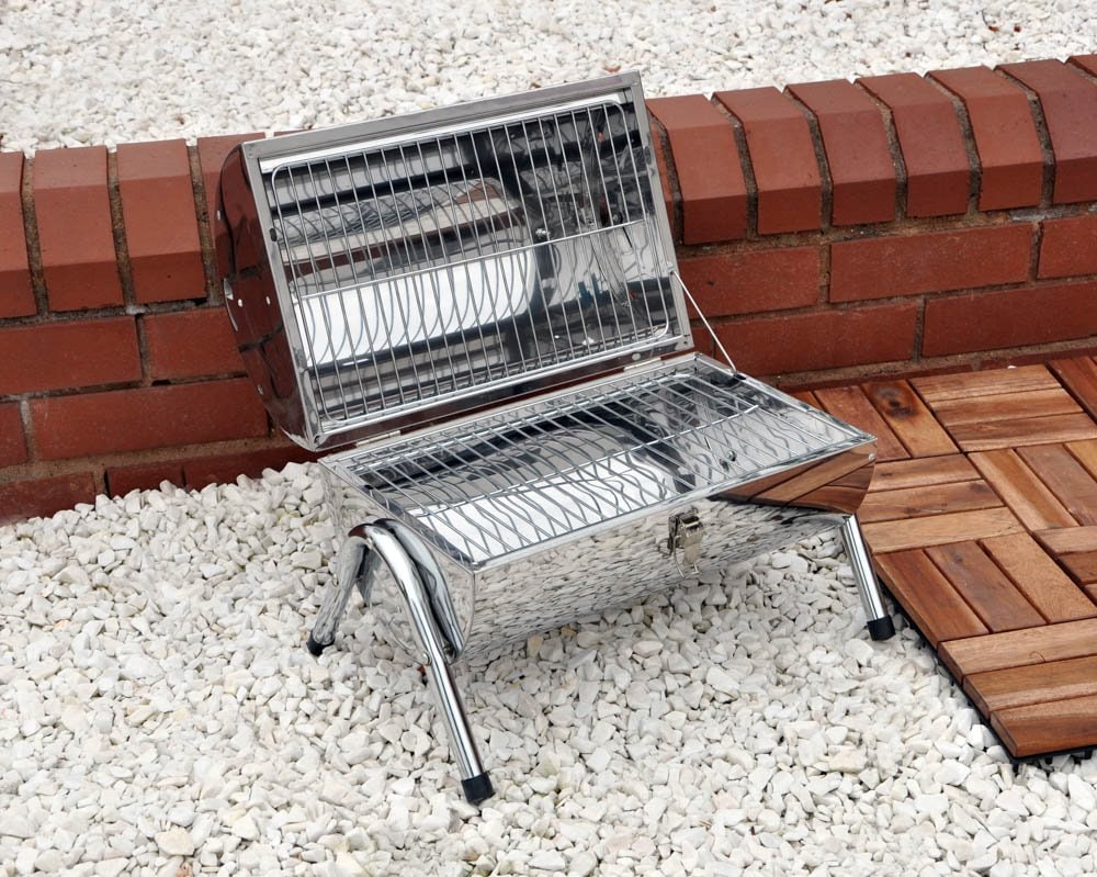 Kingfisher OUTBBQ2 Portable Barrel Charcoal BBQ – product image 3