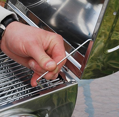Kingfisher OUTBBQ2 Portable Barrel Charcoal BBQ – product image 8