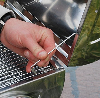 Kingfisher OUTBBQ2 Portable Barrel Charcoal BBQ – product image 8