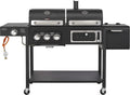 CosmoGrill Hybrid 3+1 Burner Dual-Fuel BBQ with Cover