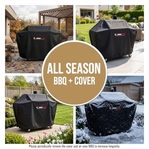 CosmoGrill Hybrid 3+1 Burner Dual-Fuel BBQ with Cover – product image 10