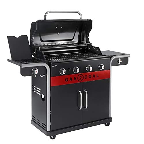 Char-Broil Gas2Coal 440 Hybrid Gas & Charcoal BBQ – Black – product image 10