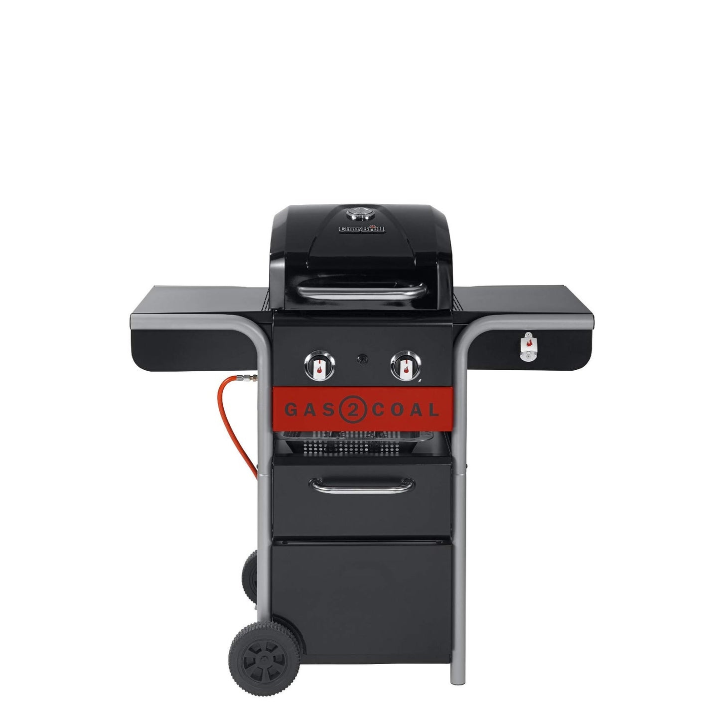 Char-Broil Gas2Coal 440 Hybrid Gas & Charcoal BBQ – Black – product image 13