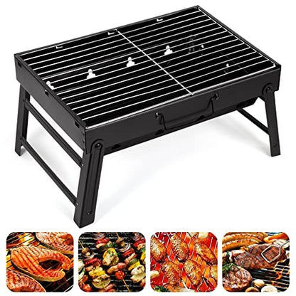 AGM Portable Charcoal BBQ Grill for Camping & Garden – product image 2