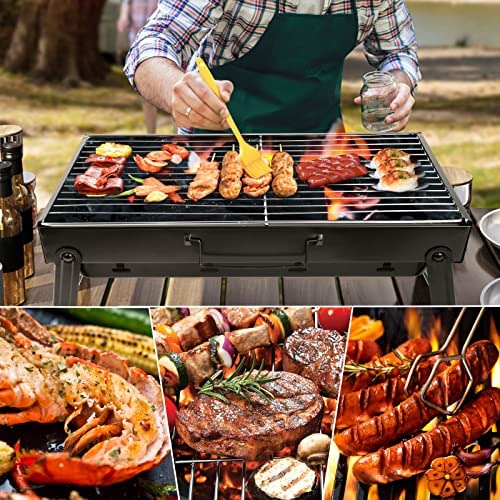 AGM Portable Charcoal BBQ Grill for Camping & Garden – product image 10