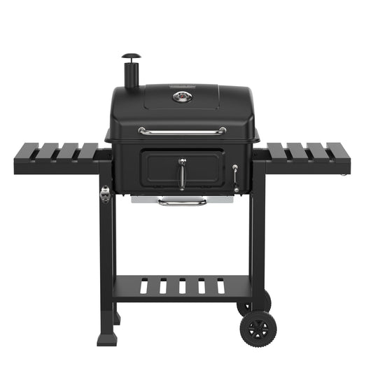 Woodland Charcoal Grill BBQ with Thermometer & Bottle Opener – product image 1