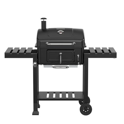 Woodland Charcoal Grill BBQ with Thermometer & Bottle Opener – product image 2