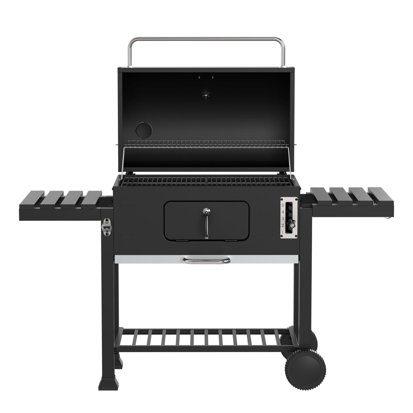 Woodland Charcoal Grill BBQ with Thermometer & Bottle Opener – product image 13