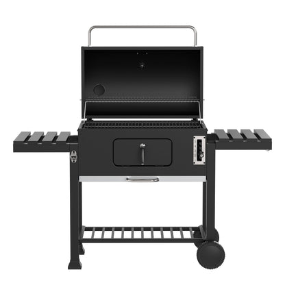 Woodland Charcoal Grill BBQ with Thermometer & Bottle Opener – product image 13
