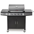 CosmoGrill Pro Deluxe 4+1 Burner Gas BBQ with Side Burner