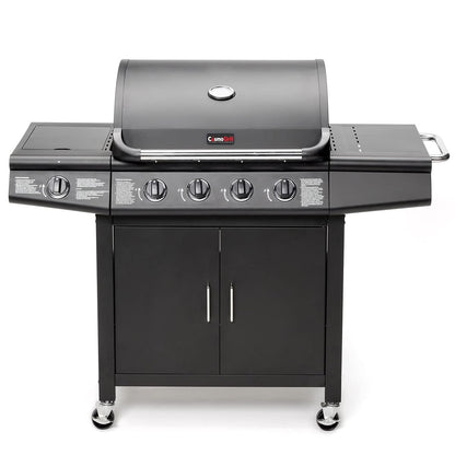 CosmoGrill Pro Deluxe 4+1 Burner Gas BBQ with Side Burner – product image 1