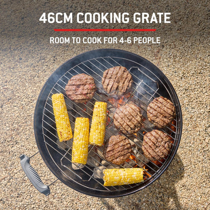 Weber Compact Kettle 47cm Charcoal BBQ with Stand & Wheels – product image 7