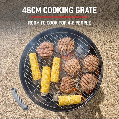 Weber Compact Kettle 47cm Charcoal BBQ with Stand & Wheels – product image 8