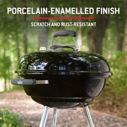 Weber Compact Kettle 47cm Charcoal BBQ with Stand & Wheels – product image 9