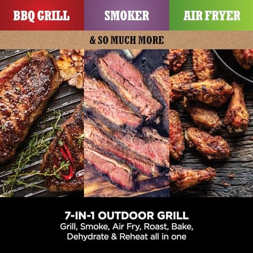 Ninja Woodfire OG701UK Electric BBQ Grill & Smoker – Grey/Black – product image 6