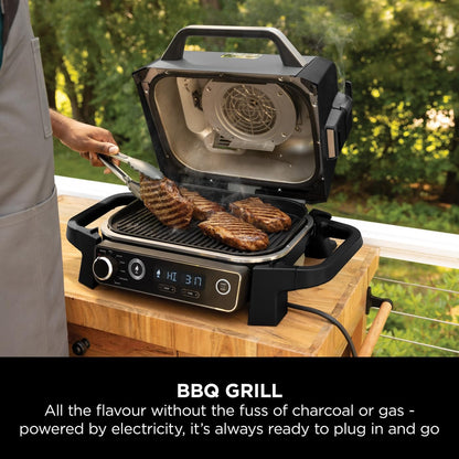 Ninja Woodfire OG701UK Electric BBQ Grill & Smoker – Grey/Black – product image 7