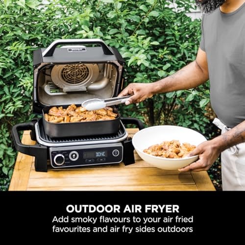 Ninja Woodfire OG701UK Electric BBQ Grill & Smoker – Grey/Black – product image 10