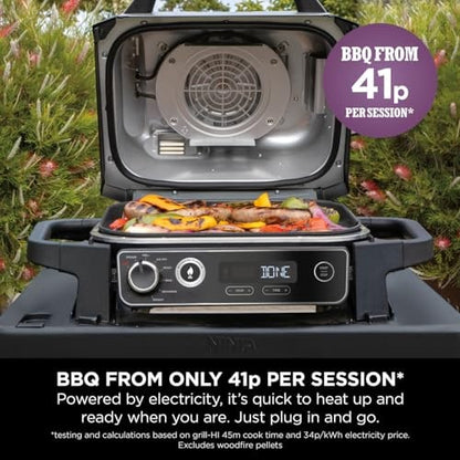 Ninja Woodfire OG701UK Electric BBQ Grill & Smoker – Grey/Black – product image 12