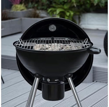George Foreman 47.5cm Kettle Charcoal BBQ with Wheels – product image 10