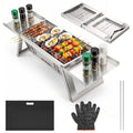 Compact Folding Charcoal BBQ for Camping, Picnic & Garden