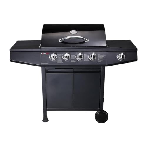 CosmoGrill Original 4+1 Burner Gas BBQ with Side Burner – product image 2