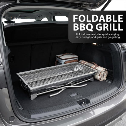 ZENO Folding Portable Charcoal BBQ for Camping & Garden – product image 11