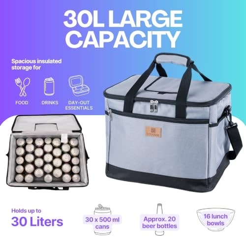 30L Insulated Cooler Bag – Leakproof Camping & Travel – product image 4