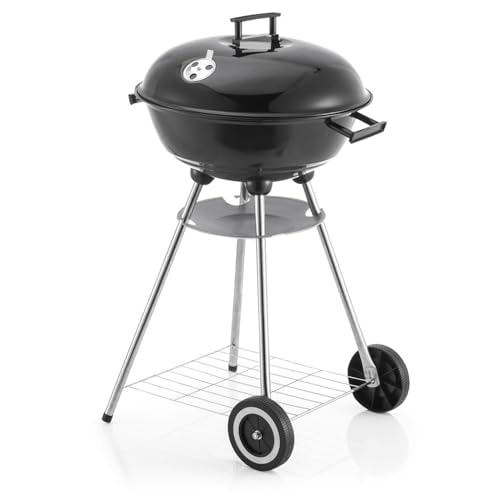 House of Home Tall Kettle Charcoal BBQ – 75cm Cooking Height