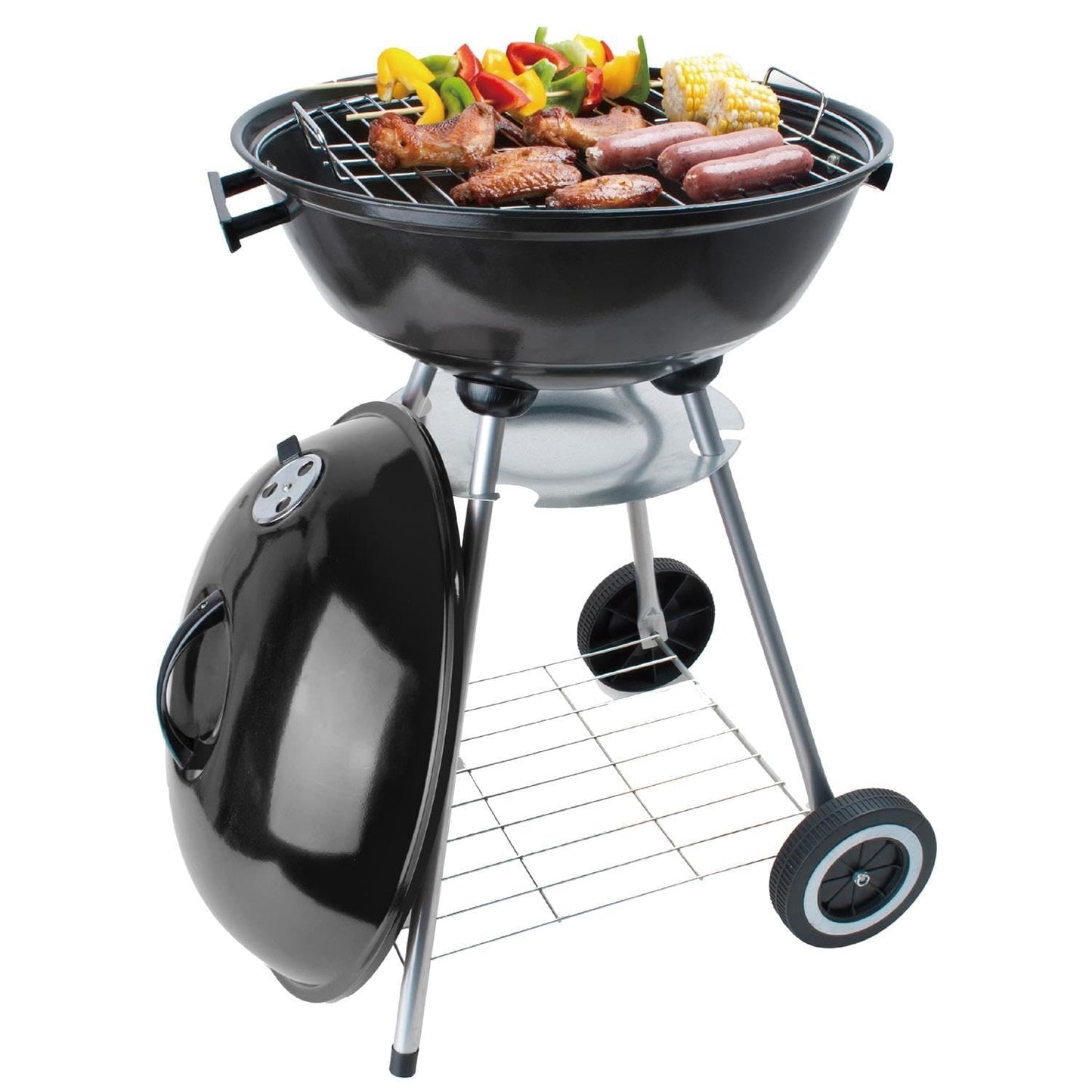 House of Home Tall Kettle Charcoal BBQ – 75cm Cooking Height – product image 11
