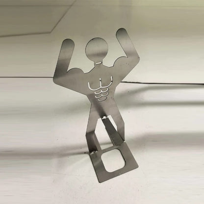 304 Stainless Steel Sausage Grill Holder for BBQs and Camping