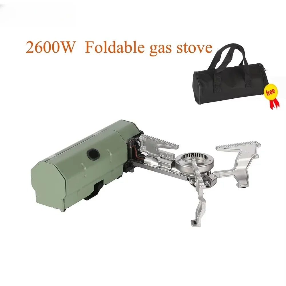 Portable Folding Butane Gas Stove 2600W with Electronic Ignition