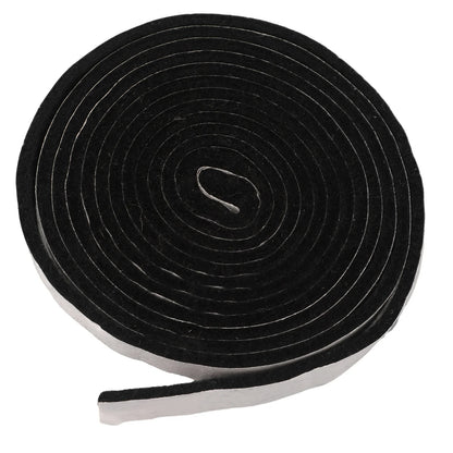 Fire-Resistant Fibre BBQ Grill Sealing Tape, About 0.3cm x 3mm x 2