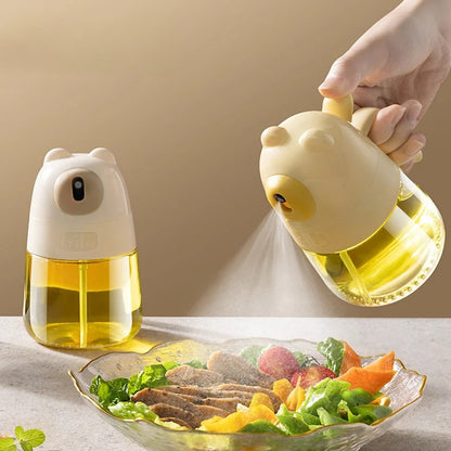 JETTING Glass Oil Spray Dispenser, Press Type, 8.6 x 14cm