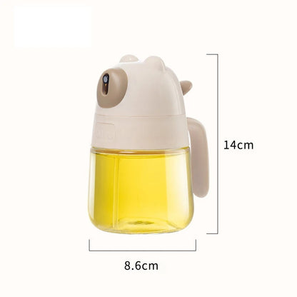 JETTING Glass Oil Spray Dispenser, Press Type, 8.6 x 14cm - B