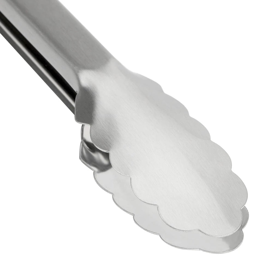 Stainless Steel BBQ Tongs 450mm Grill, Barbecue and Kitchen Tongs