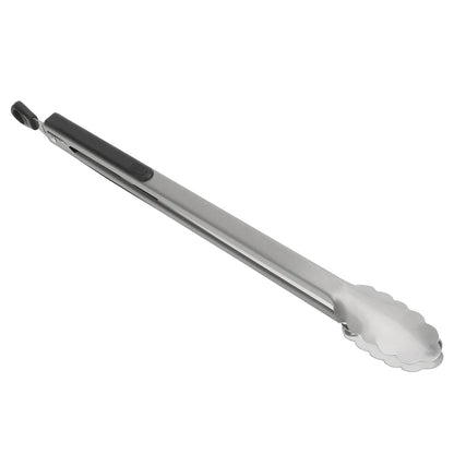 Stainless Steel BBQ Tongs 450mm Grill, Barbecue and Kitchen Tongs