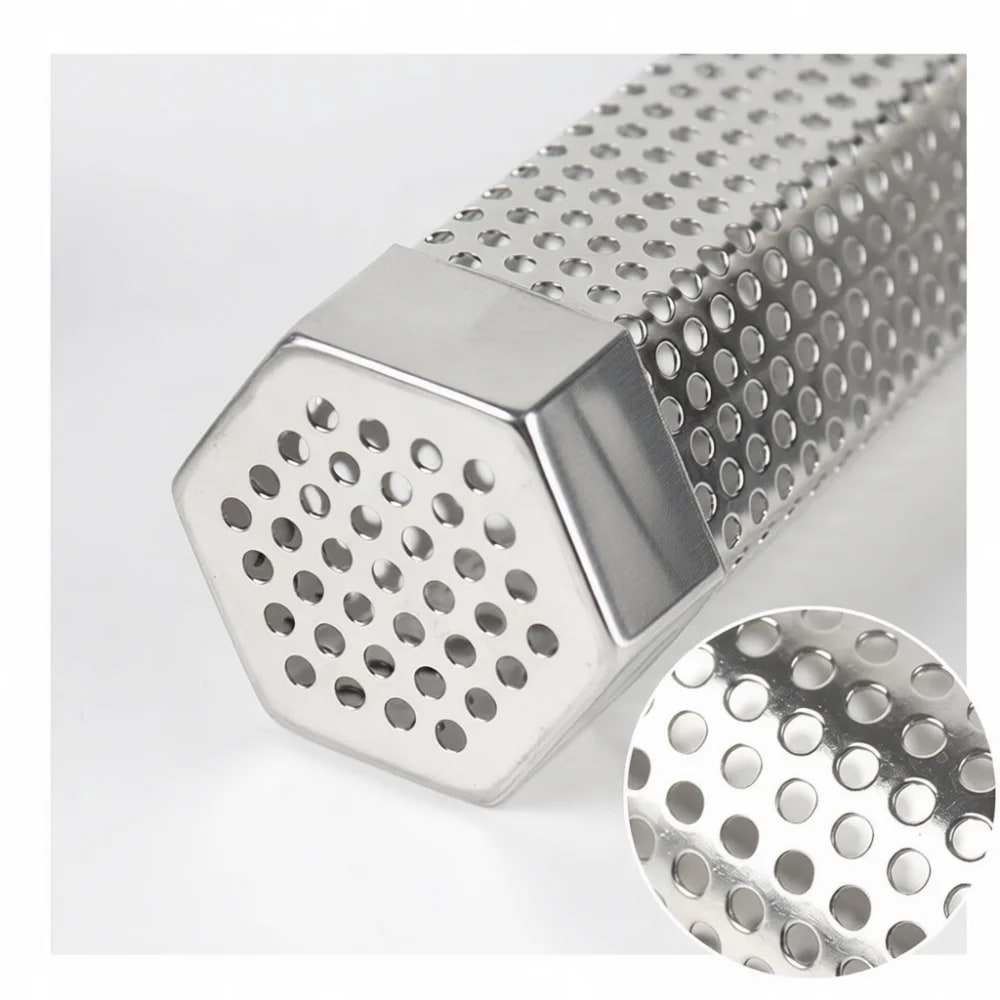 Stainless Steel BBQ Smoker Tube for Gas Grills, 6in or 12in