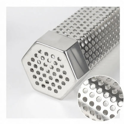 Stainless Steel BBQ Smoker Tube for Gas Grills, 6in or 12in