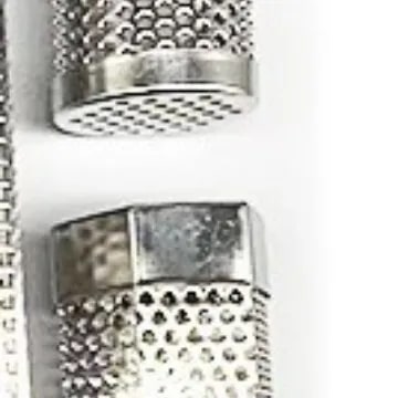 Stainless Steel BBQ Smoker Tube for Gas Grills, 6in or 12in - Round 6in Single