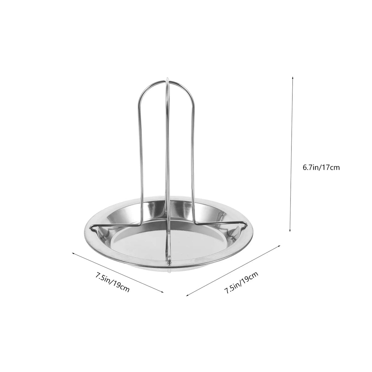 Chicken Grill Rack 19 x 19 x 17cm for Oven and Outdoor Barbecue Cooking