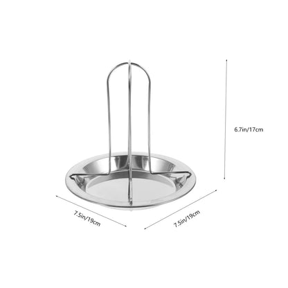 Chicken Grill Rack 19 x 19 x 17cm for Oven and Outdoor Barbecue Cooking