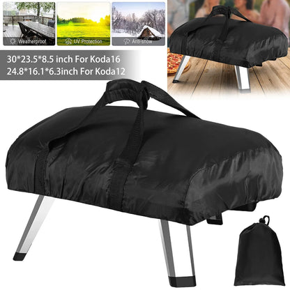 Outdoor Pizza Oven Cover, 420D Oxford Fabric, Waterproof, Black, for Koda 12 or Koda 16