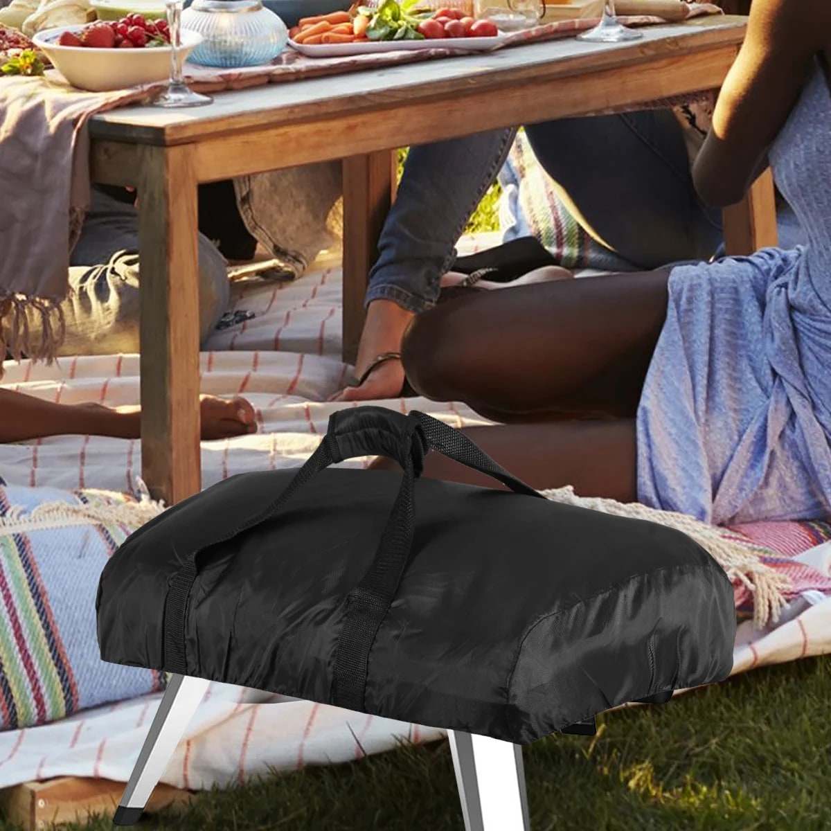 Outdoor Pizza Oven Cover, 420D Oxford Fabric, Waterproof, Black, for Koda 12 or Koda 16