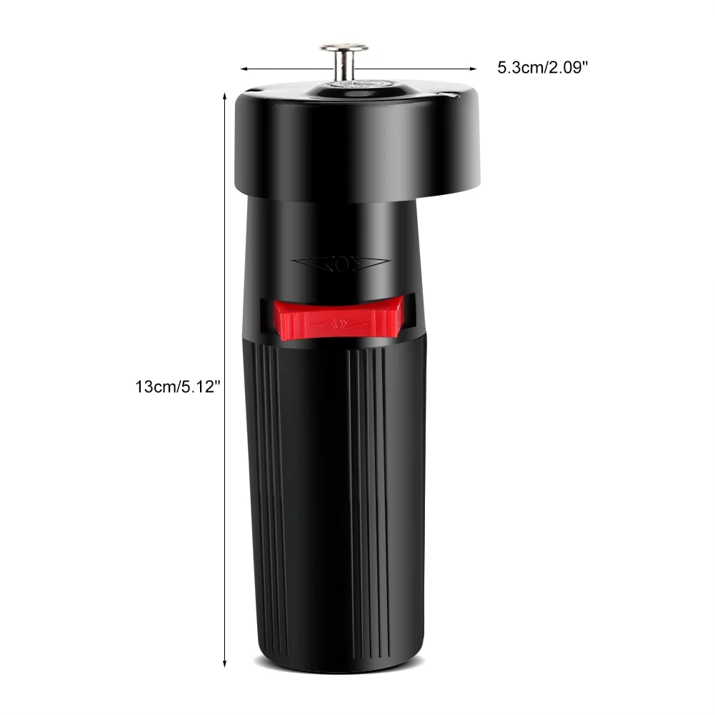 Barbecue Rotator Motor, 1.5V D Battery Powered, 2-3kg Load, Black