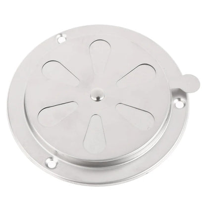 Adjustable Round Louver Vent Grille for BBQ Grill, Smoker and Stove, 95mm or 125mm