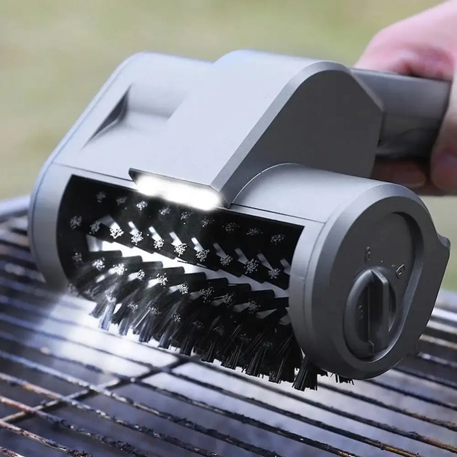 Electric BBQ Grill Cleaning Brush, Cordless Rotating 2-Speed, 10W