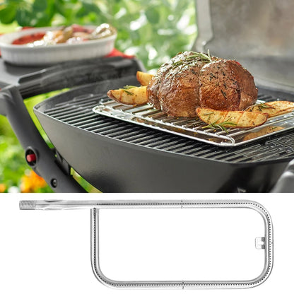 APWIKOGER 60041 304 Stainless Steel Grill Burner Replacement Tube for Weber